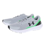 アンダーアーマー（UNDER ARMOUR）（キッズ）ジュニア スポーツシューズ サージ3 グレー 3024989 104スニーカー トレーニング 軽量 通気性 クッション性