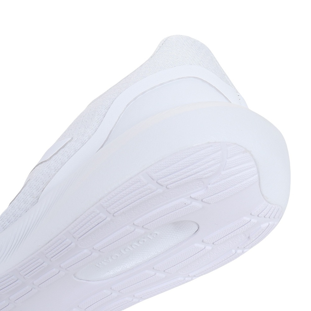 アディダス（adidas）（キッズ）ジュニア ランニングシューズ コアファイト 2.0 K ホワイト IG7283 スニーカー スポーツ カジュアル 軽量 クッション