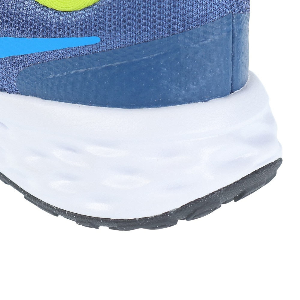 ナイキ（NIKE）（キッズ）ジュニア スポーツ シューズ レボリューション6 NN GS ネイビー DD1096-401 スニーカー 軽量 通気性 クッション性 部活 運動会