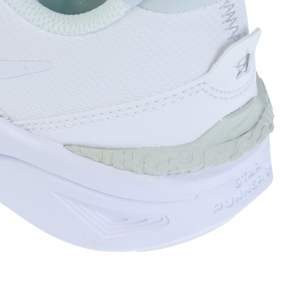 ナイキ（NIKE）（キッズ）ジュニア スポーツ シューズ スターランナー 4 NN GS ホワイト DX7615-100 スニーカー 通学 運動靴 カジュアル クッション性