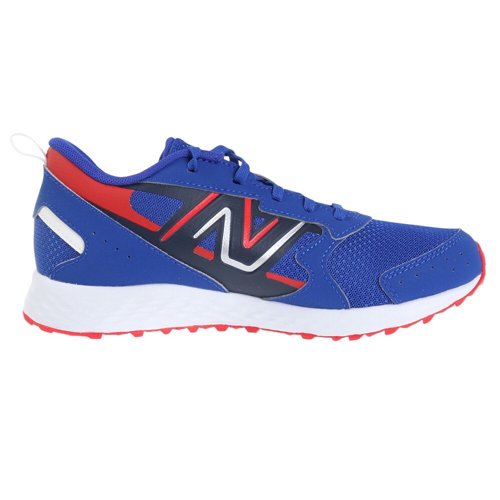 ニューバランス（new balance）（キッズ）ジュニア ランニングシューズ GE650 ブルー レッド GE650GR1W スニーカー スポーツ トレーニング ジョギング