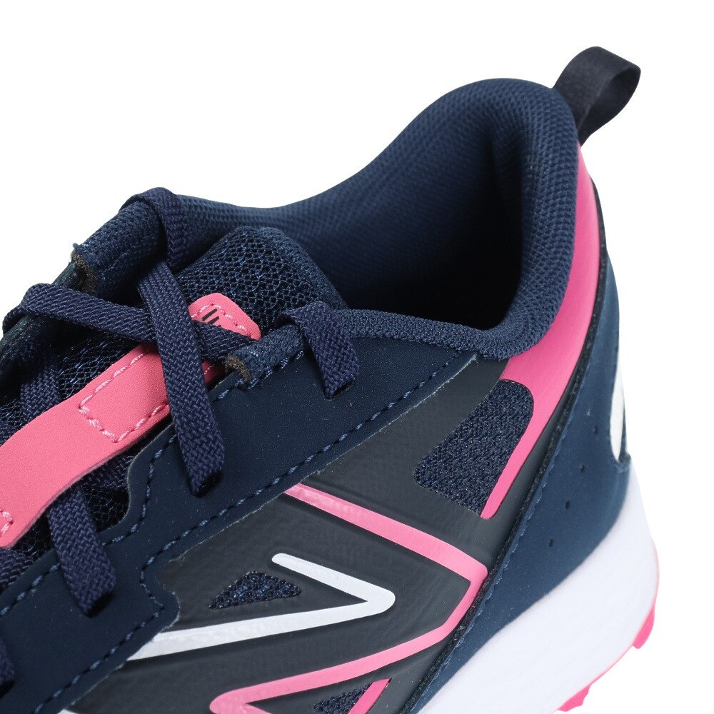 ニューバランス（new balance）（キッズ）ジュニア ランニングシューズ GE650 ネイビー ピンク GE650NP1W スニーカー スポーツ トレーニング ジョギング