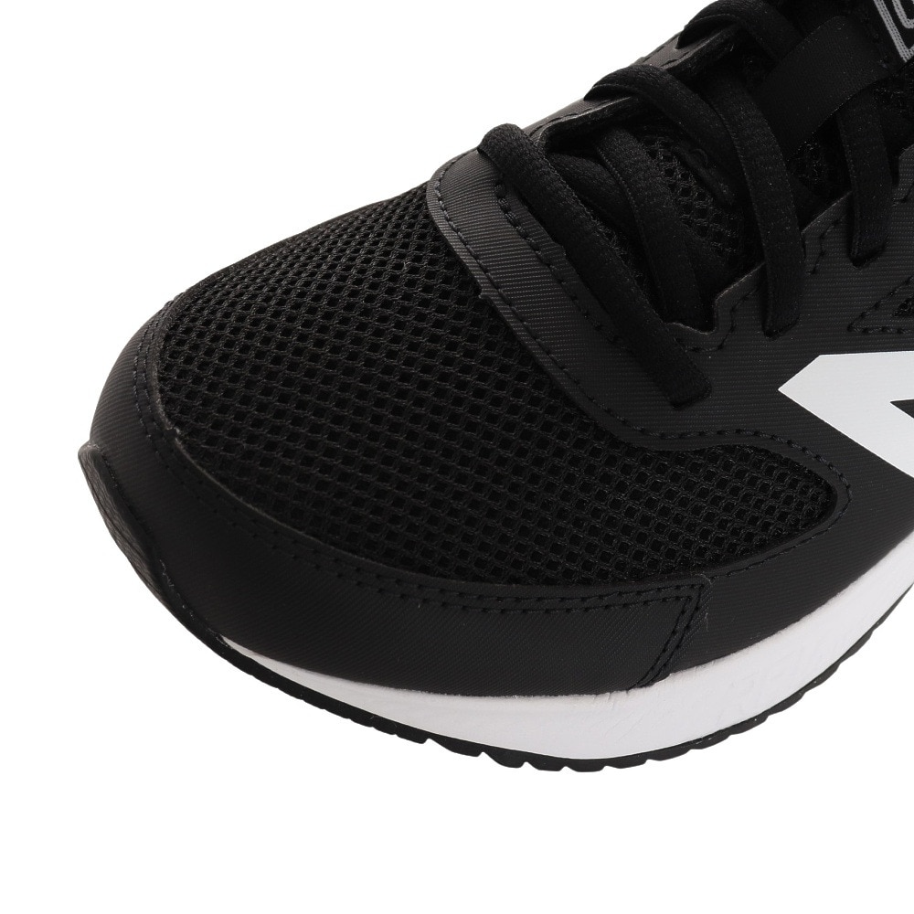 ニューバランス（new balance）（キッズ）ジュニア スポーツ シューズ 570 v3 Lace BW3 ブラック YK570BW3W スニーカー カジュアル 軽量 クッション性 安定性