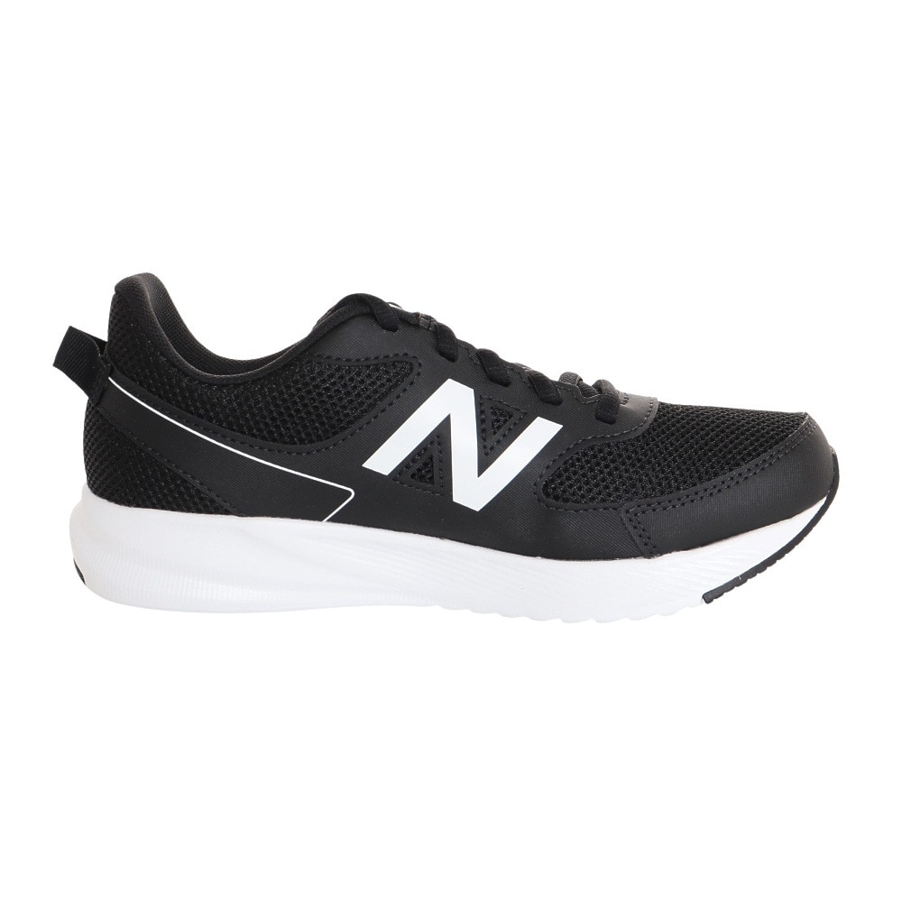 ニューバランス（new balance）（キッズ）ジュニア スポーツ シューズ 570 v3 Lace BW3 ブラック YK570BW3W スニーカー カジュアル 軽量 クッション性 安定性 