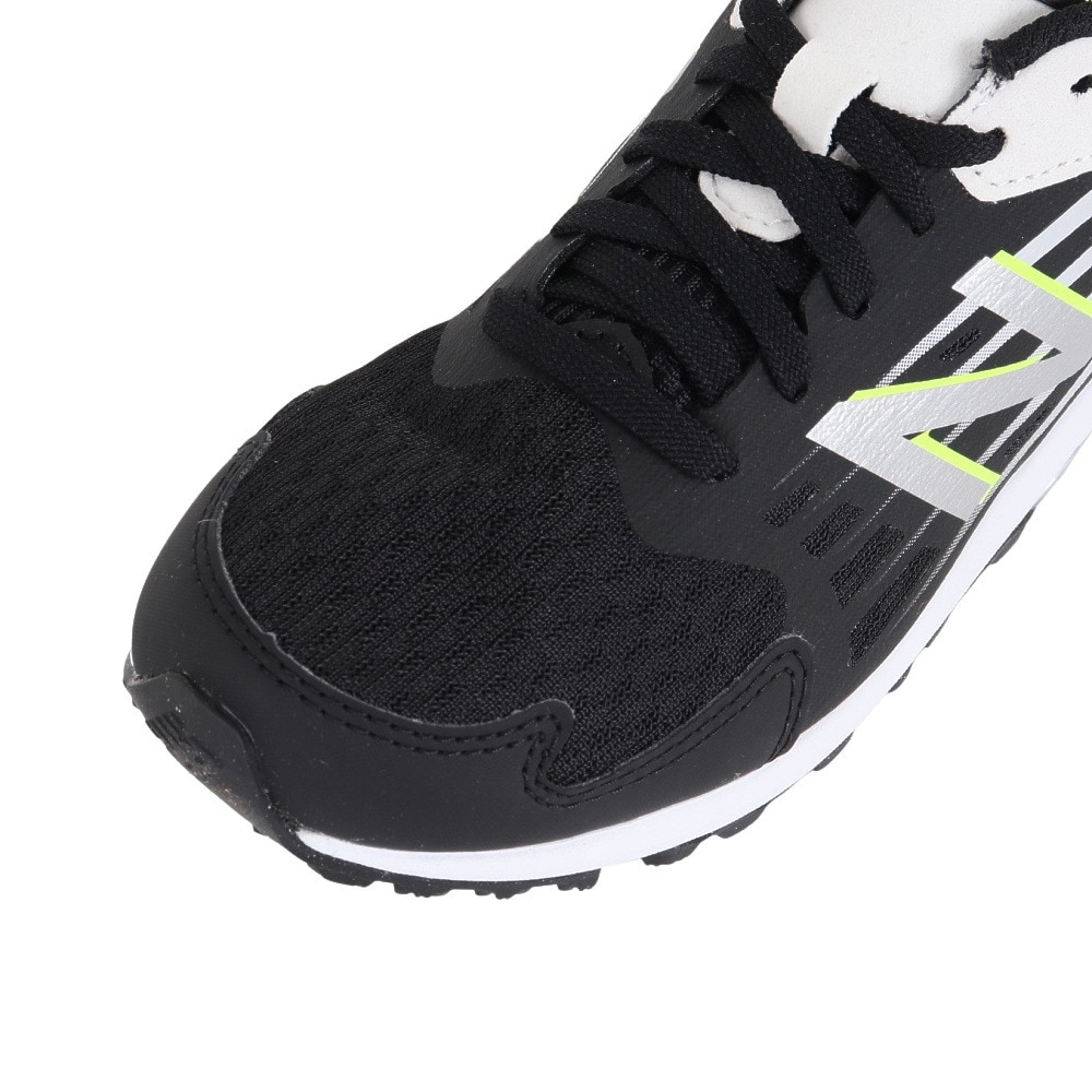 ニューバランス（new balance）（キッズ）ジュニア スポーツ シューズ ハンゾーJ v6 レース ブラック ホワイト YPHANZK6M スニーカー トレーニング 通学 運動