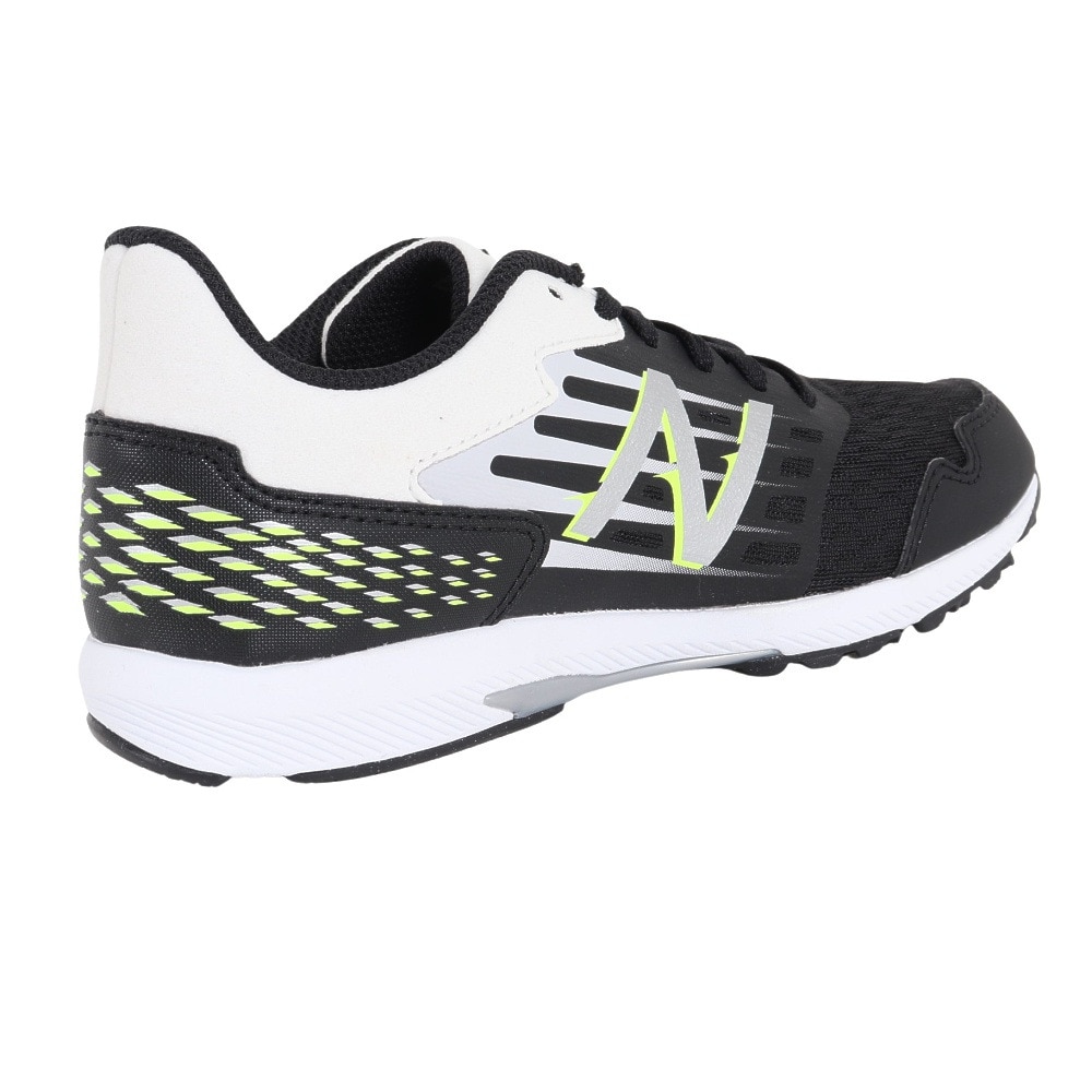ニューバランス（new balance）（キッズ）ジュニア スポーツ シューズ ハンゾーJ v6 レース ブラック ホワイト YPHANZK6M スニーカー トレーニング 通学 運動