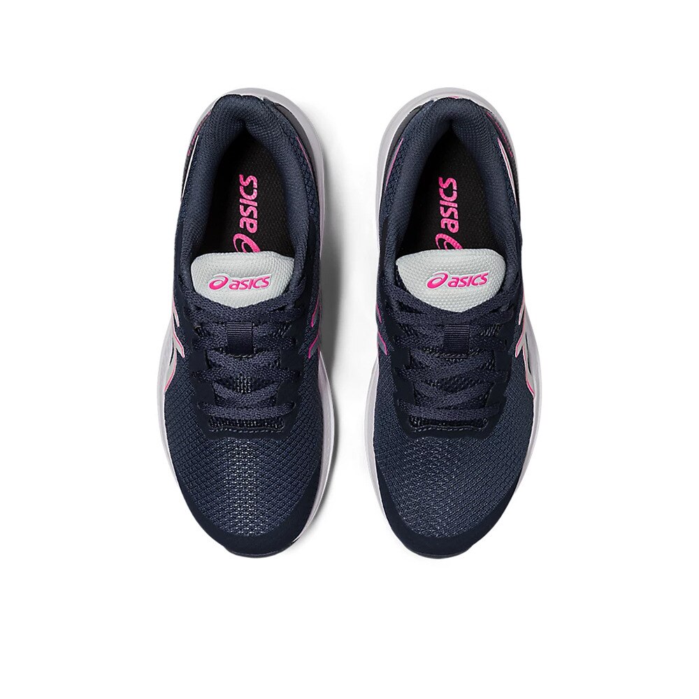アシックス（ASICS）（キッズ）ジュニア スポーツシューズ GT-1000 12 GS イエロー ブルー 1014A296.020 スニーカー トレーニング ジョグ スポーツ 安定性