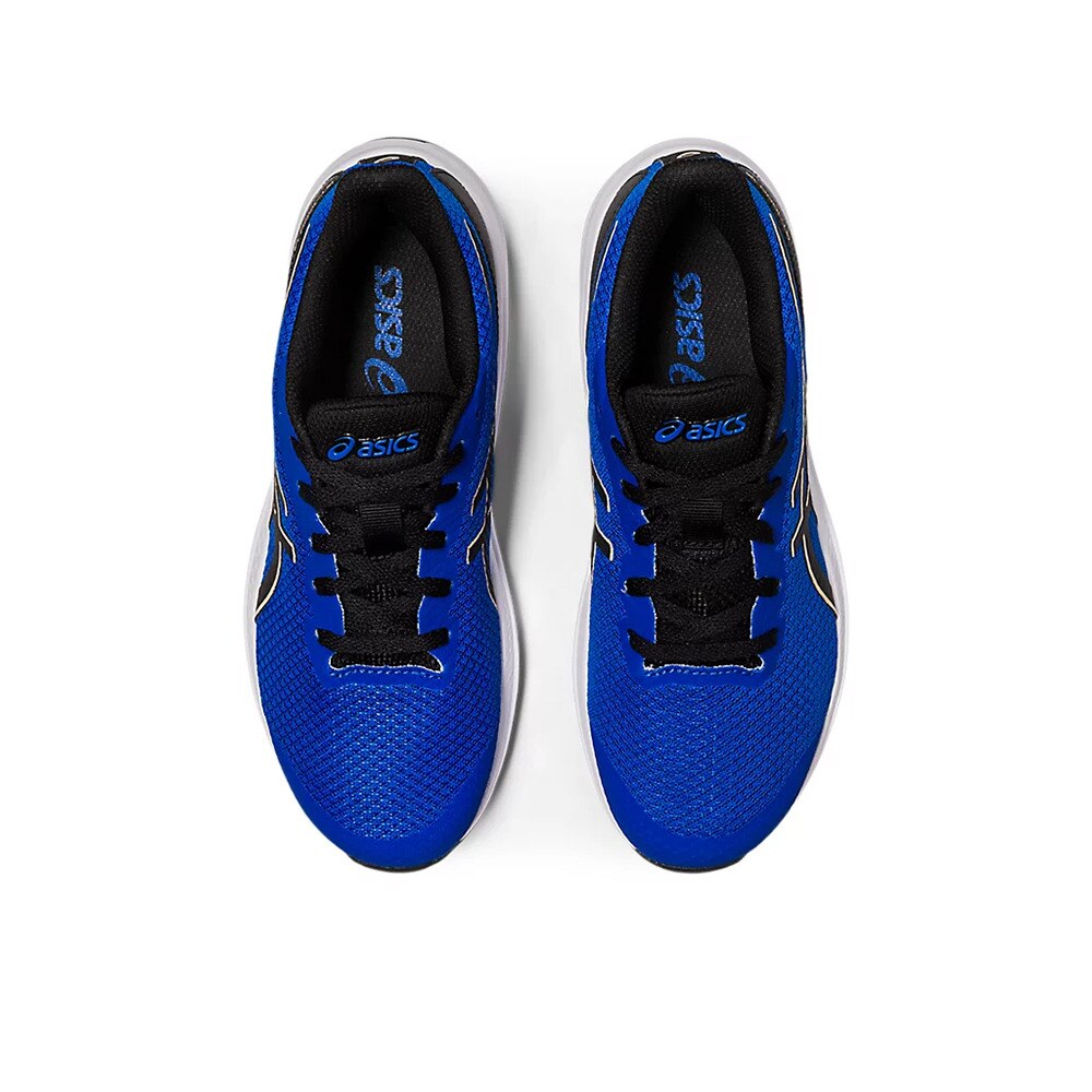 アシックス（ASICS）（キッズ）ジュニア スポーツシューズ GT-1000 12 GS ブルー ブラック 1014A296.402 スニーカー トレーニング ジョグ スポーツ 安定性