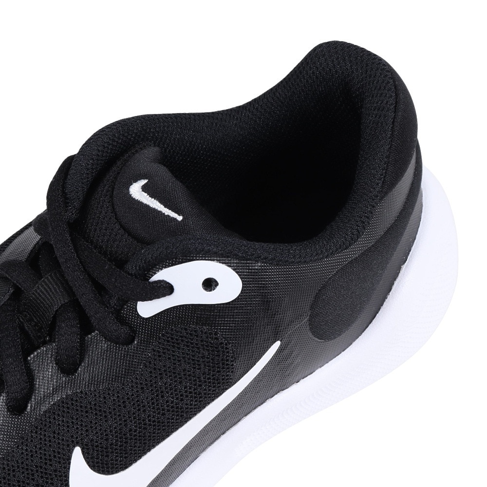 ナイキ（NIKE）（レディース、キッズ）ジュニア スポーツ シューズ レボリューション7GS ブラック ホワイト FB7689-003 スニーカー 部活 登校 通学 運動