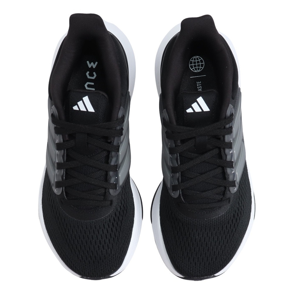 アディダス（adidas）（キッズ）ジュニア スポーツ シューズ ウルトラバウンス ブラック HQ1302 スニーカー ランニング トレーニング 軽量 部活 通学 運動