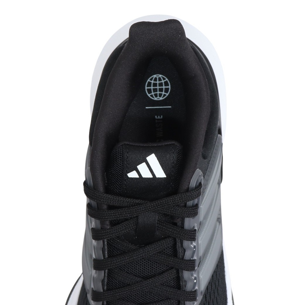 アディダス（adidas）（キッズ）ジュニア スポーツ シューズ ウルトラバウンス ブラック HQ1302 スニーカー ランニング トレーニング 軽量 部活 通学 運動