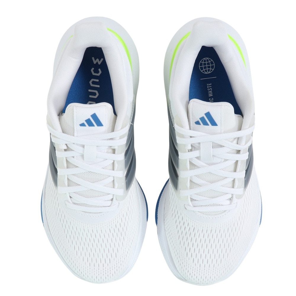 アディダス（adidas）（キッズ）ジュニア スポーツ シューズ ウルトラバウンス ホワイト IG7284 スニーカー ランニング トレーニング 軽量 部活 通学 運動