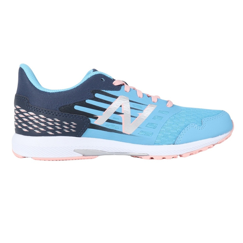 ニューバランス（new balance）（キッズ）ジュニア スポーツシューズ ハンゾーJ v6 レース ライトブルー YPHANZC6M スニーカー トレーニング 部活 耐久性