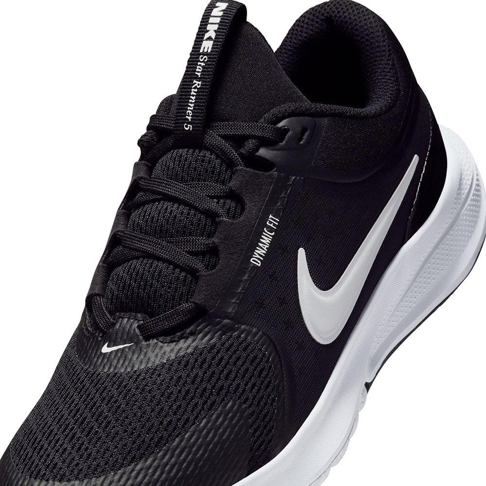 ナイキ（NIKE）（キッズ）ジュニア キッズ スポーツシューズ スニーカー スター ランナー 5 GS ブラック HF7004-002 カジュアルシューズ 運動靴