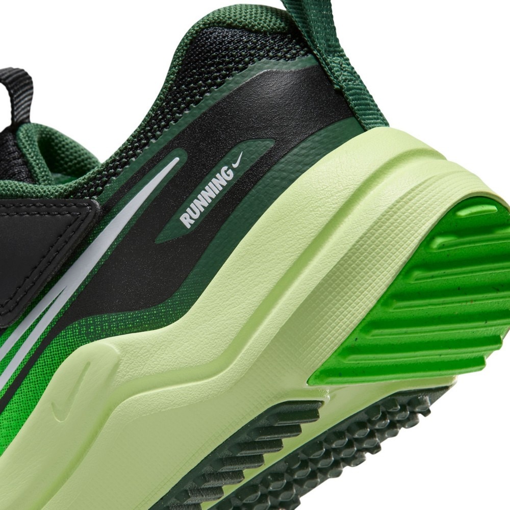 ナイキ（NIKE）（キッズ）リトルキッズスポーツシューズ スニーカー コスミック ランナー PSV ブラック グリーン HM4400-009