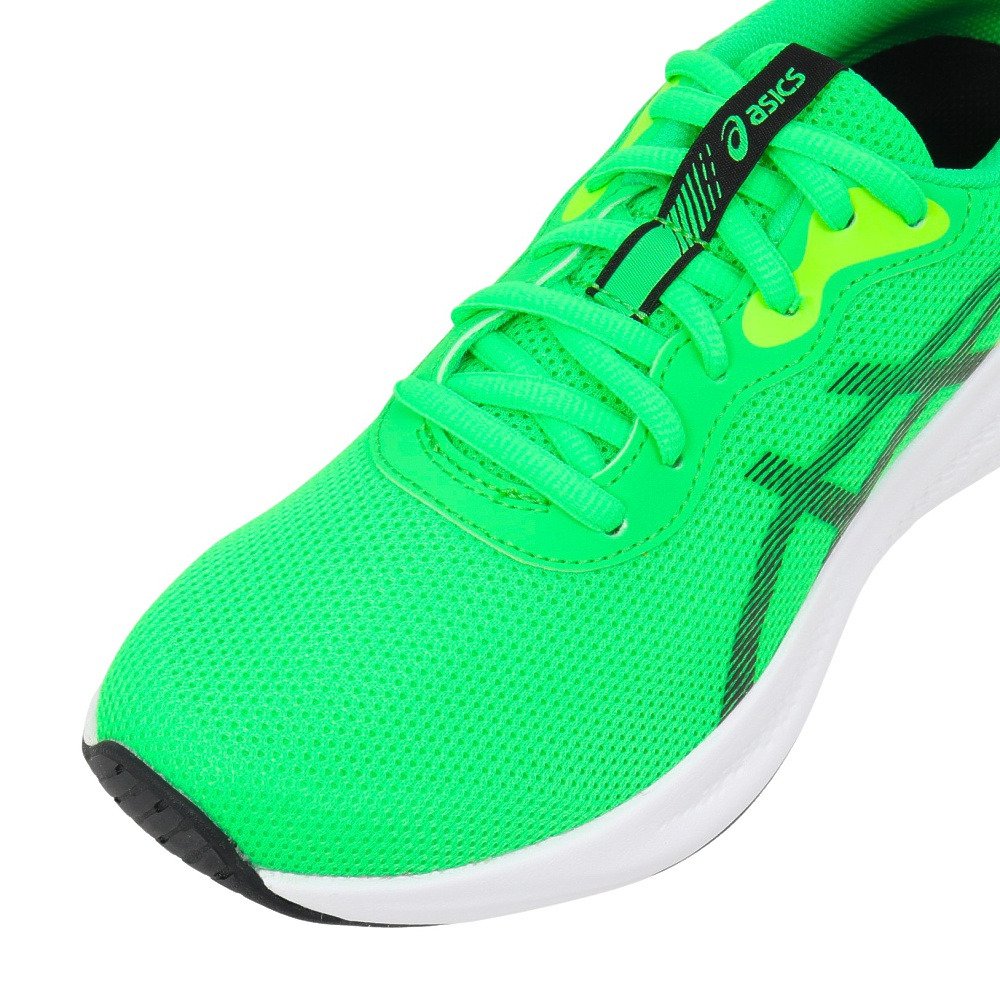 アシックス（ASICS）（キッズ）ジュニアスポーツシューズ スニーカー レーザービーム MQ グリーン 1154A226.300 ランニングシューズ