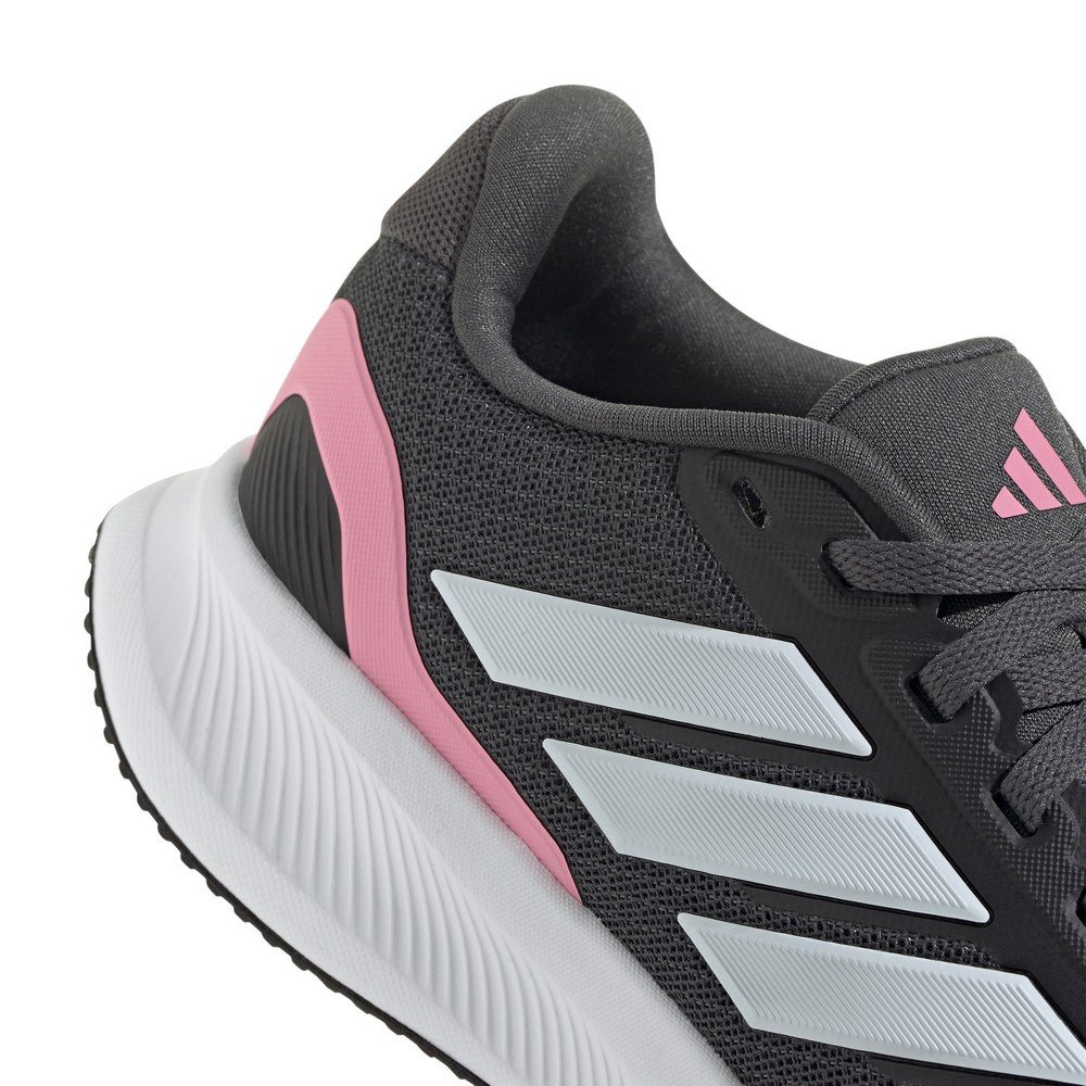 アディダス（adidas）（キッズ）ジュニアスポーツシューズ スニーカー コアファイト 5 ダークグレー NLD78-JQ8668 ランニング シューズ 