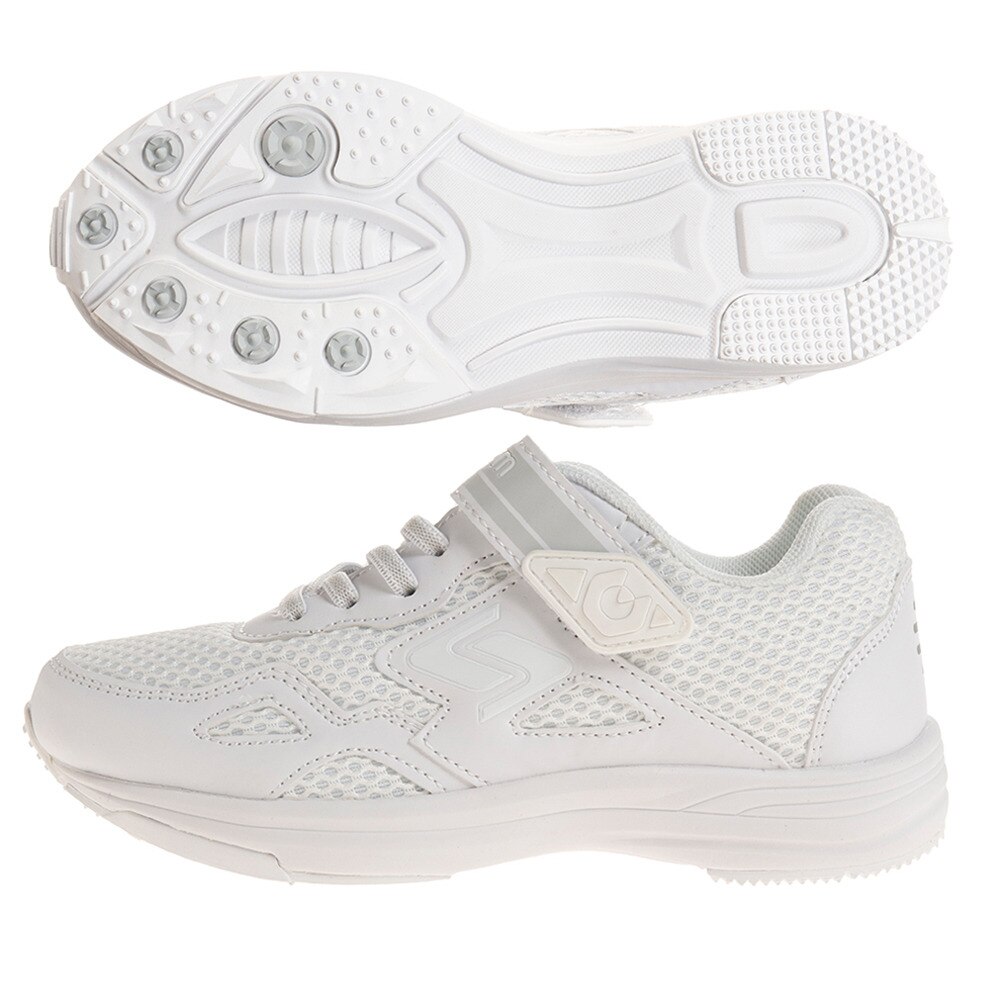  ダッシュ王20 ランニングシューズ 793GM0SY5800WHT 白 ホワイト 通学