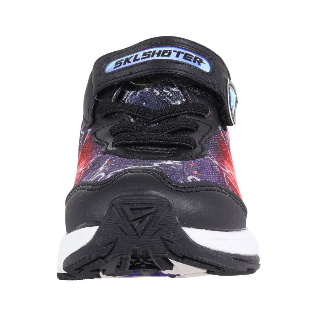 ムーンスター（MoonStar）（キッズ）ジュニアスポーツシューズ ベルクロ ベルト付き スニーカー SK 0004 エレクトロ BK 12295686★★★