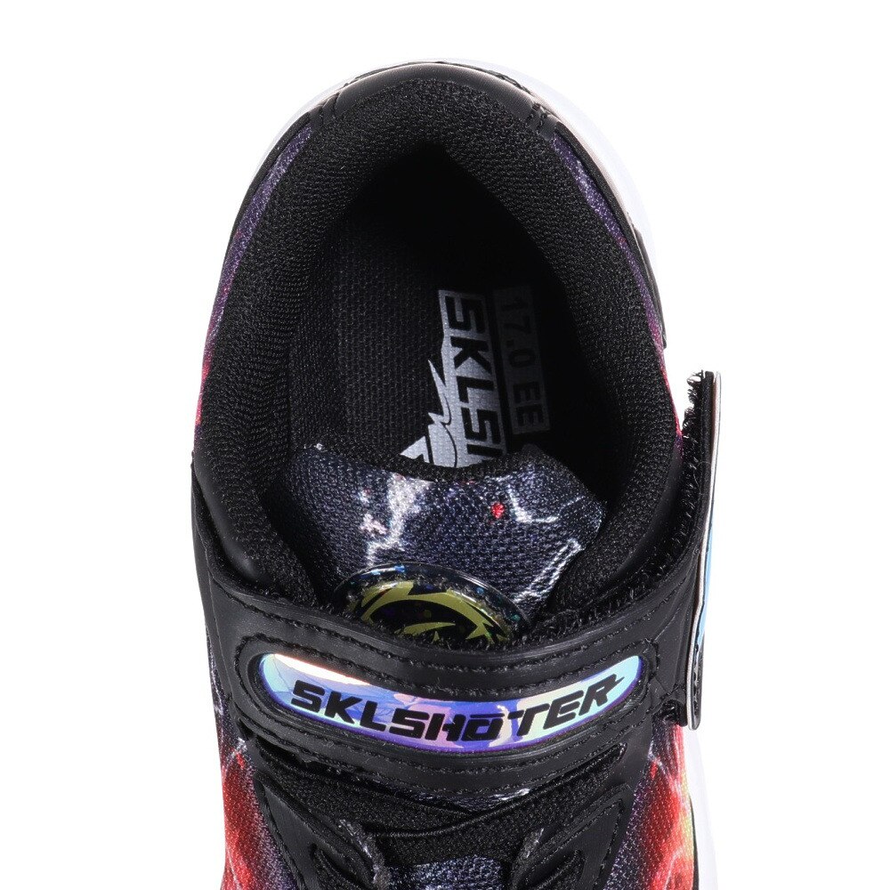 ムーンスター（MoonStar）（キッズ）ジュニアスポーツシューズ ベルクロ ベルト付き スニーカー SK 0004 エレクトロ BK 12295686★★★