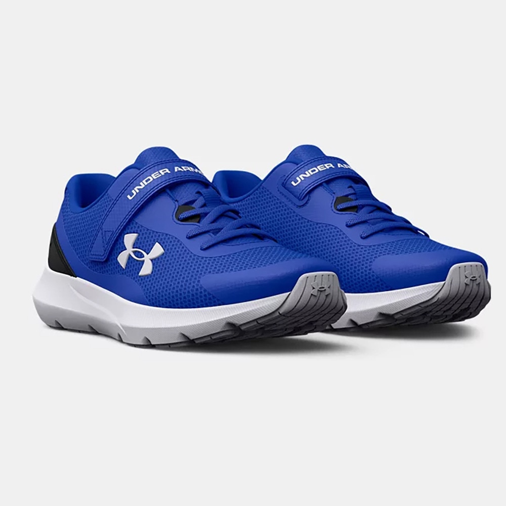 アンダーアーマー（UNDER ARMOUR）（キッズ）ジュニア スニーカー 青 サージ3 AC ブルー 3024990 400 ランニングシューズ 