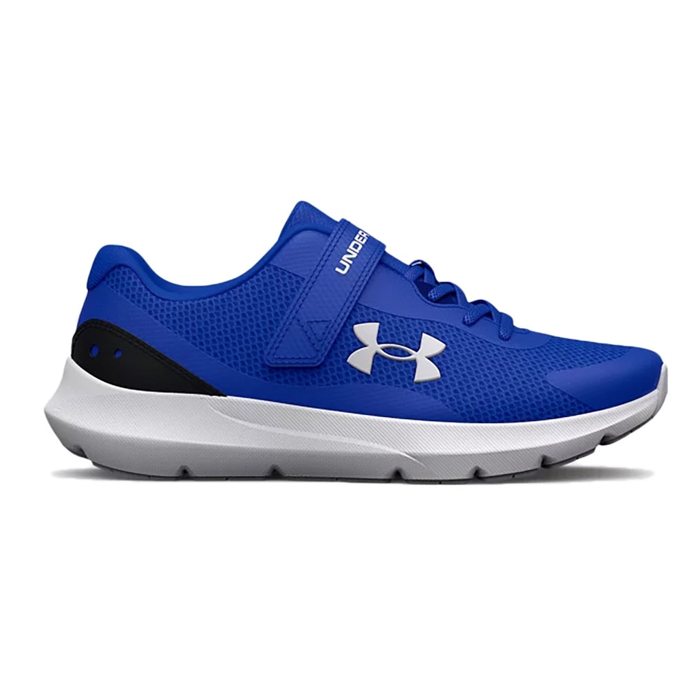 アンダーアーマー（UNDER ARMOUR）（キッズ）ジュニア スニーカー 青 サージ3 AC ブルー 3024990 400 ランニングシューズ 