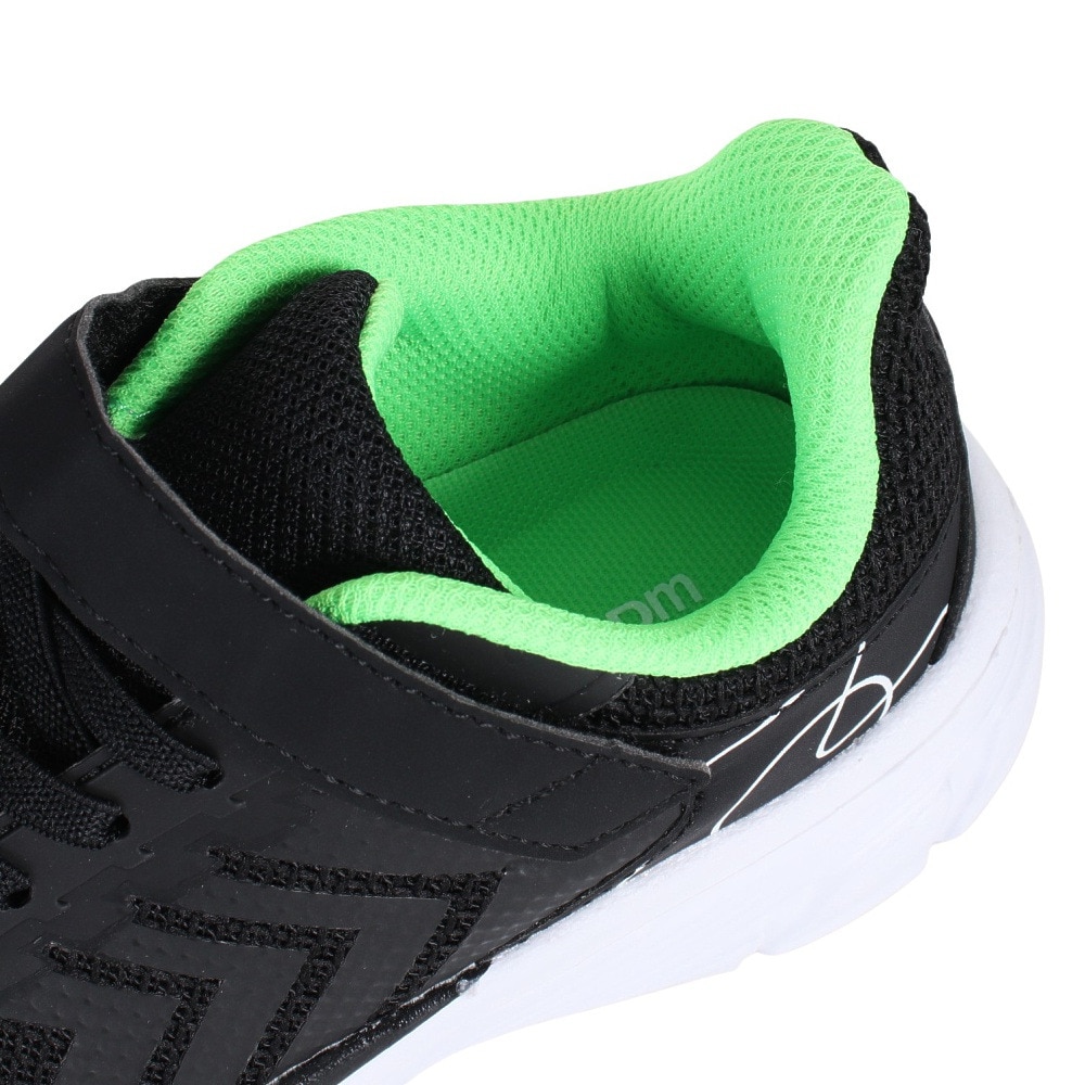 ジローム（GIRAUDM）（キッズ）ジュニア スポーツシューズ ブリーズランナーBT ブラック 2F0003-SHTR-793MS BLK ベルクロ ベルト付き スニーカー 運動会 通学