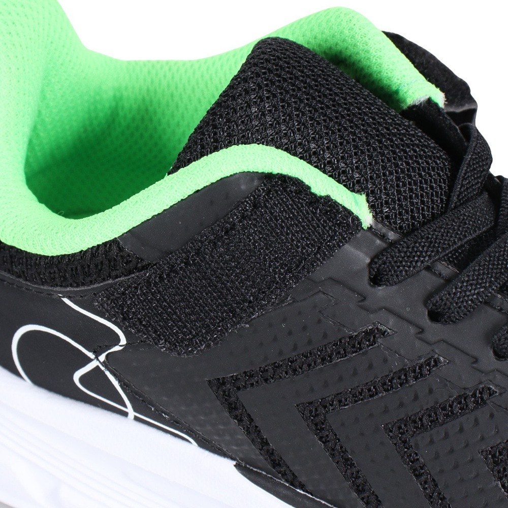 ジローム（GIRAUDM）（キッズ）ジュニア スポーツシューズ ブリーズランナーBT ブラック 2F0003-SHTR-793MS BLK ベルクロ ベルト付き スニーカー 運動会 通学
