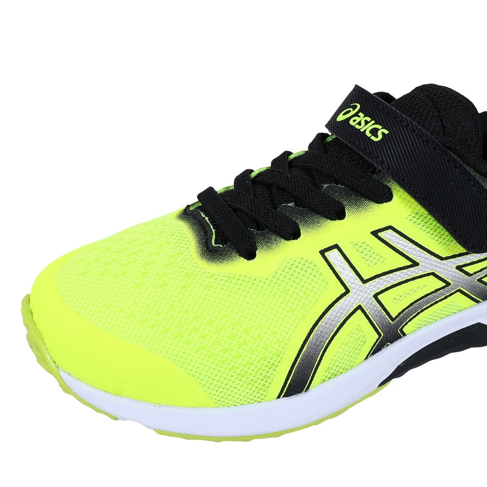 アシックス（ASICS）（キッズ）ジュニアシューズ レーザービーム RH-MG イエロー 1154A146.750 スニーカー ランニング スポーツ ベルクロ ベルト付き 消臭