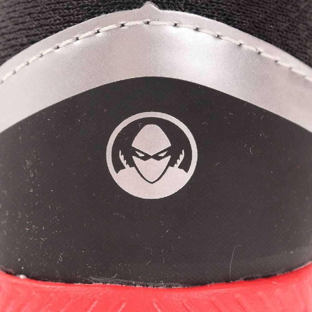 ニューバランス（new balance）（キッズ）ジュニア スポーツ シューズ ハンゾーV Hanzo V V2 ブラック レッド PXHANVC2M スニーカー ベルクロ ベルト付き 軽量