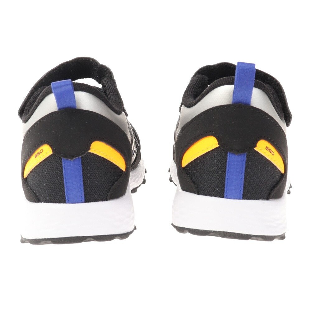 ニューバランス（new balance）（キッズ）スポーツシューズ Fresh Foam 650 v1 BH1 フレッシュ フォーム ブラック YU650BH1 W スニーカー ベルクロ