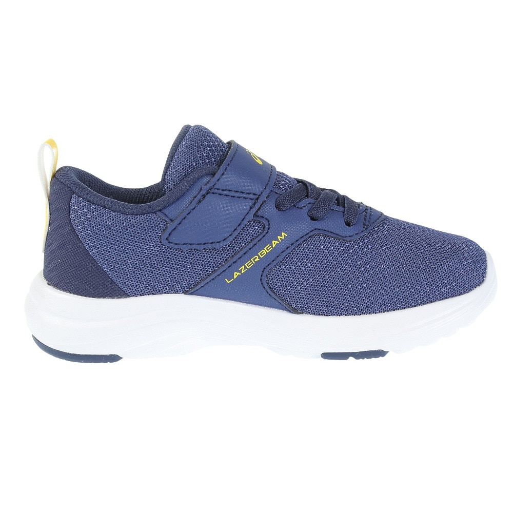 アシックス（ASICS）（キッズ）ジュニアスポーツシューズ レーザービーム LAZERBEAM MJ-MG ネイビー 1154A147.400 スニーカー ベルクロ ベルト付き 消臭