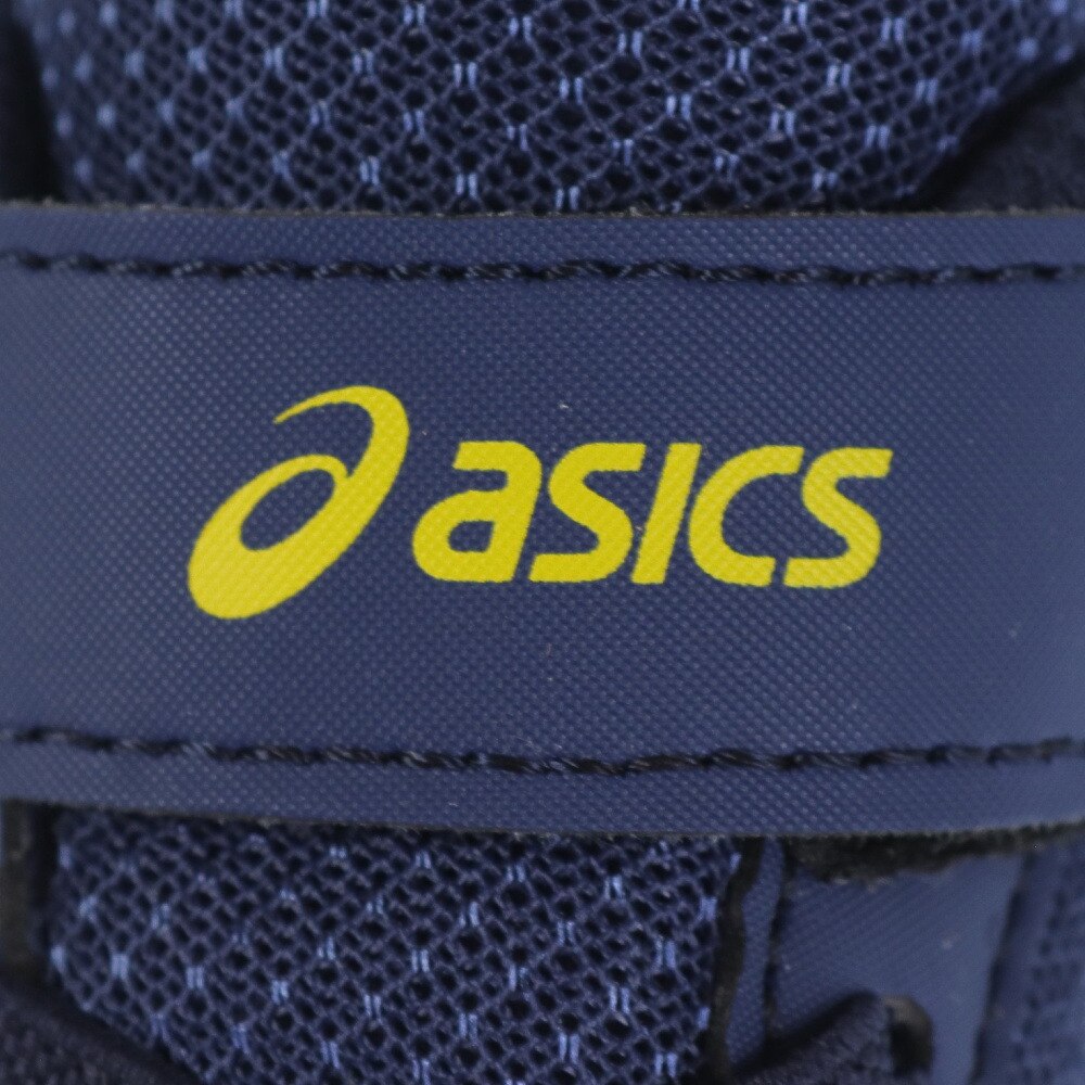 アシックス（ASICS）（キッズ）ジュニアスポーツシューズ レーザービーム LAZERBEAM MJ-MG ネイビー 1154A147.400 スニーカー ベルクロ ベルト付き 消臭