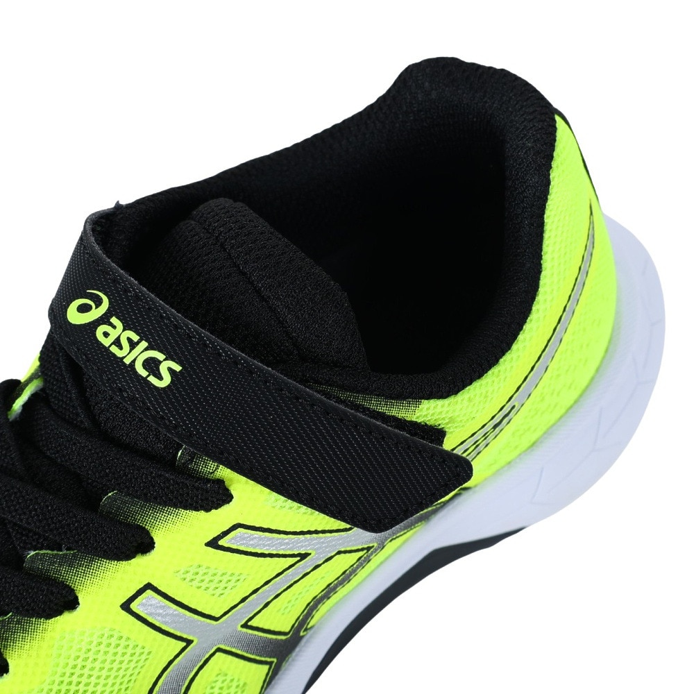 アシックス（ASICS）（キッズ）ジュニア シューズ レーザー ビーム RH-MG イエロー 1154A155.750 スニーカー ランニング ベルクロ ベルト付き 消臭 白底 登校