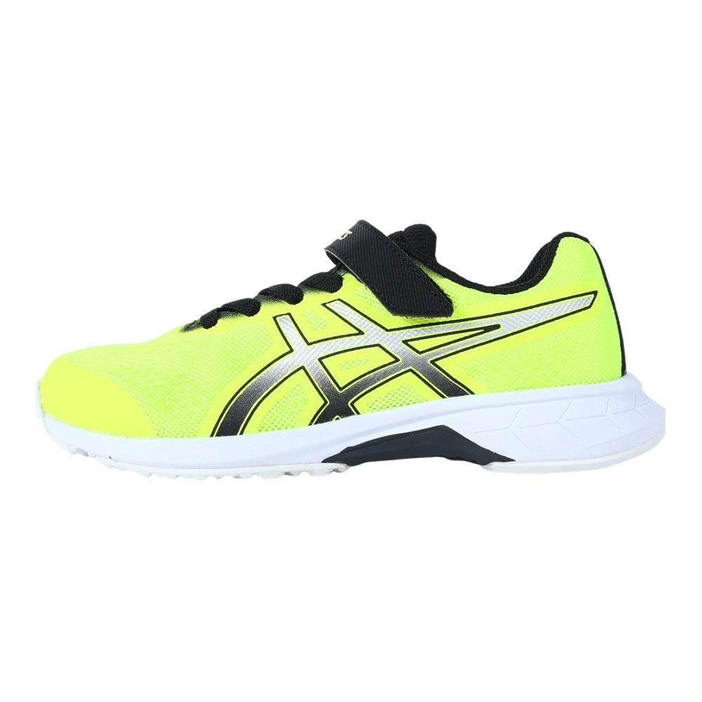 アシックス（ASICS）（キッズ）ジュニア シューズ レーザー ビーム RH-MG イエロー 1154A155.750 スニーカー ランニング ベルクロ ベルト付き 消臭 白底 登校