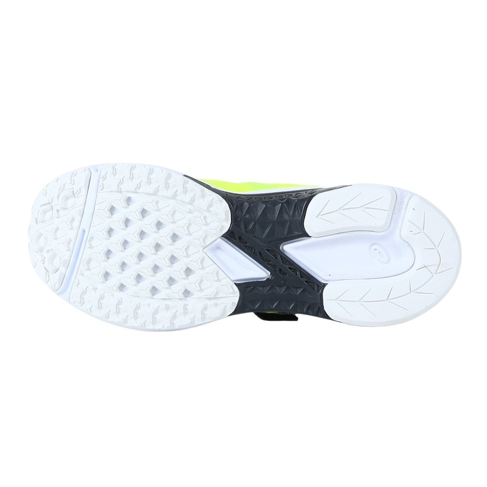 アシックス（ASICS）（キッズ）ジュニア シューズ レーザー ビーム RH-MG イエロー 1154A155.750 スニーカー ランニング ベルクロ ベルト付き 消臭 白底 登校