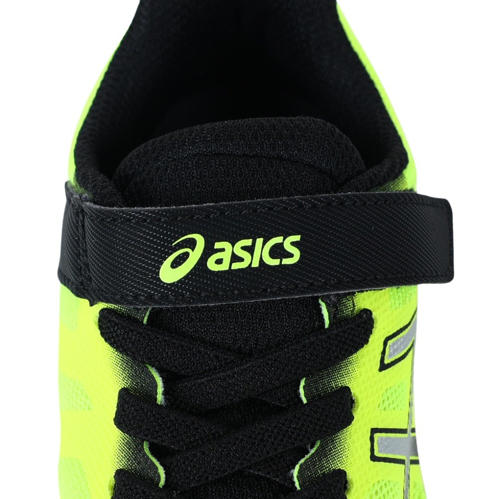 アシックス（ASICS）（キッズ）ジュニア シューズ レーザー ビーム RH-MG イエロー 1154A155.750 スニーカー ランニング ベルクロ ベルト付き 消臭 白底 登校