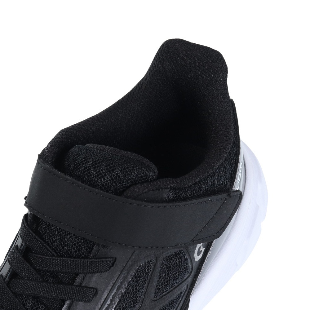 ジローム（GIRAUDM）（キッズ）ジュニア ランニングシューズ Partir Ecole ブラック TR3S0007-SH793-GRCDL BLK スニーカー スポーツ ベルクロ ベルト付き 通学