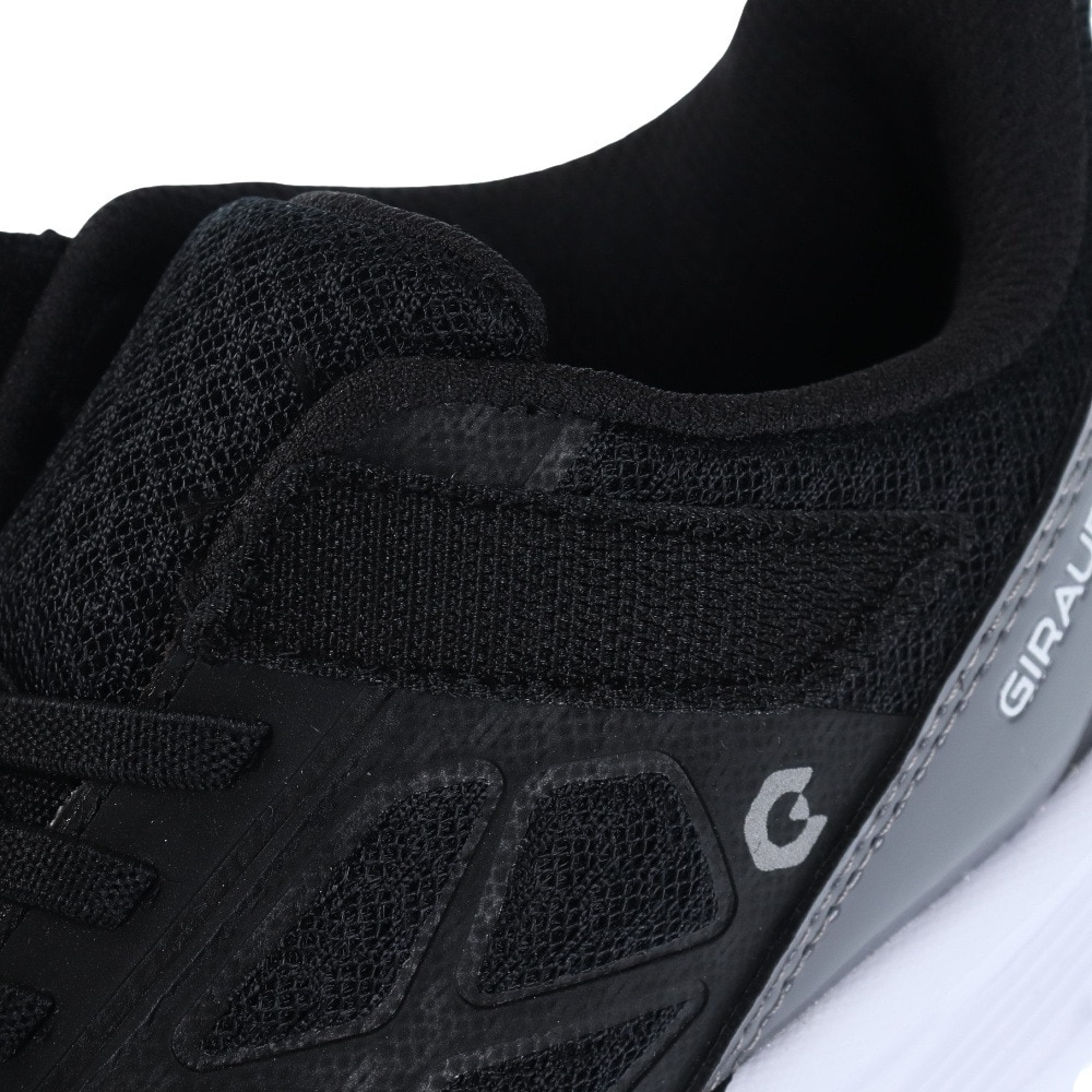ジローム（GIRAUDM）（キッズ）ジュニア ランニングシューズ Partir Ecole ブラック TR3S0007-SH793-GRCDL BLK スニーカー スポーツ ベルクロ ベルト付き 通学