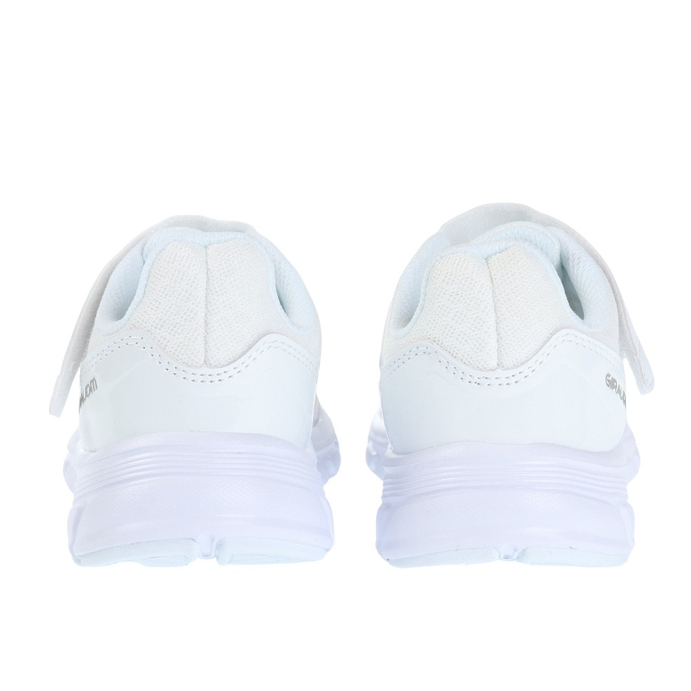 ジローム（GIRAUDM）（キッズ）ジュニア ランニングシューズ Partir Ecole ホワイト TR3S0007-SH793-GRCDL WHT スニーカー スポーツ ベルクロ ベルト付き 通学