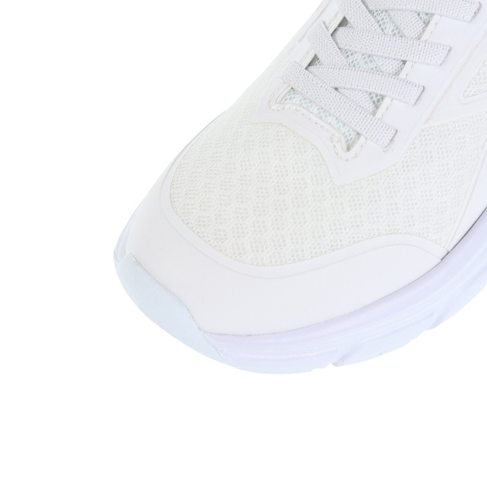 ジローム（GIRAUDM）（キッズ）ジュニア ランニングシューズ Partir Ecole ホワイト TR3S0007-SH793-GRCDL WHT スニーカー スポーツ ベルクロ ベルト付き 通学