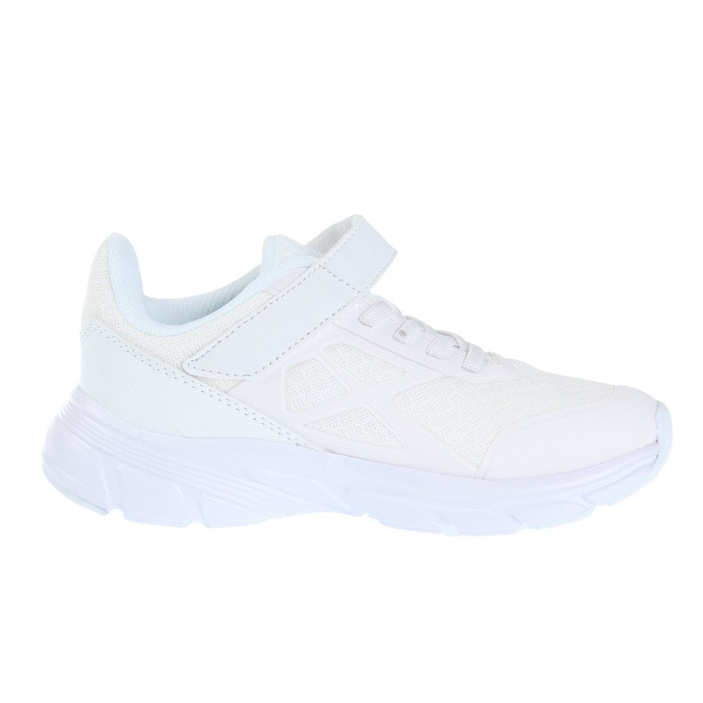 ジローム（GIRAUDM）（キッズ）ジュニア ランニングシューズ Partir Ecole ホワイト TR3S0007-SH793-GRCDL WHT スニーカー スポーツ ベルクロ ベルト付き 通学