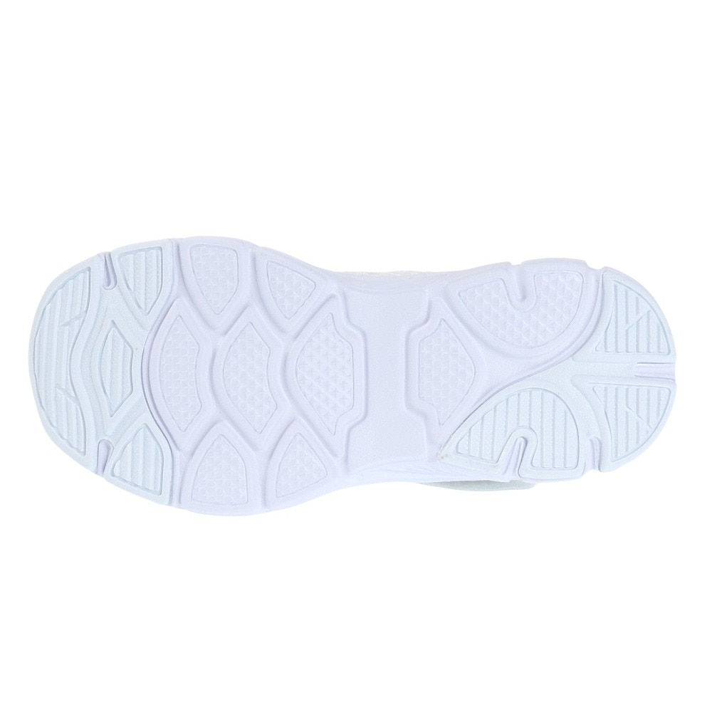 ジローム（GIRAUDM）（キッズ）ジュニア ランニングシューズ Partir Ecole ホワイト TR3S0007-SH793-GRCDL WHT スニーカー スポーツ ベルクロ ベルト付き 通学