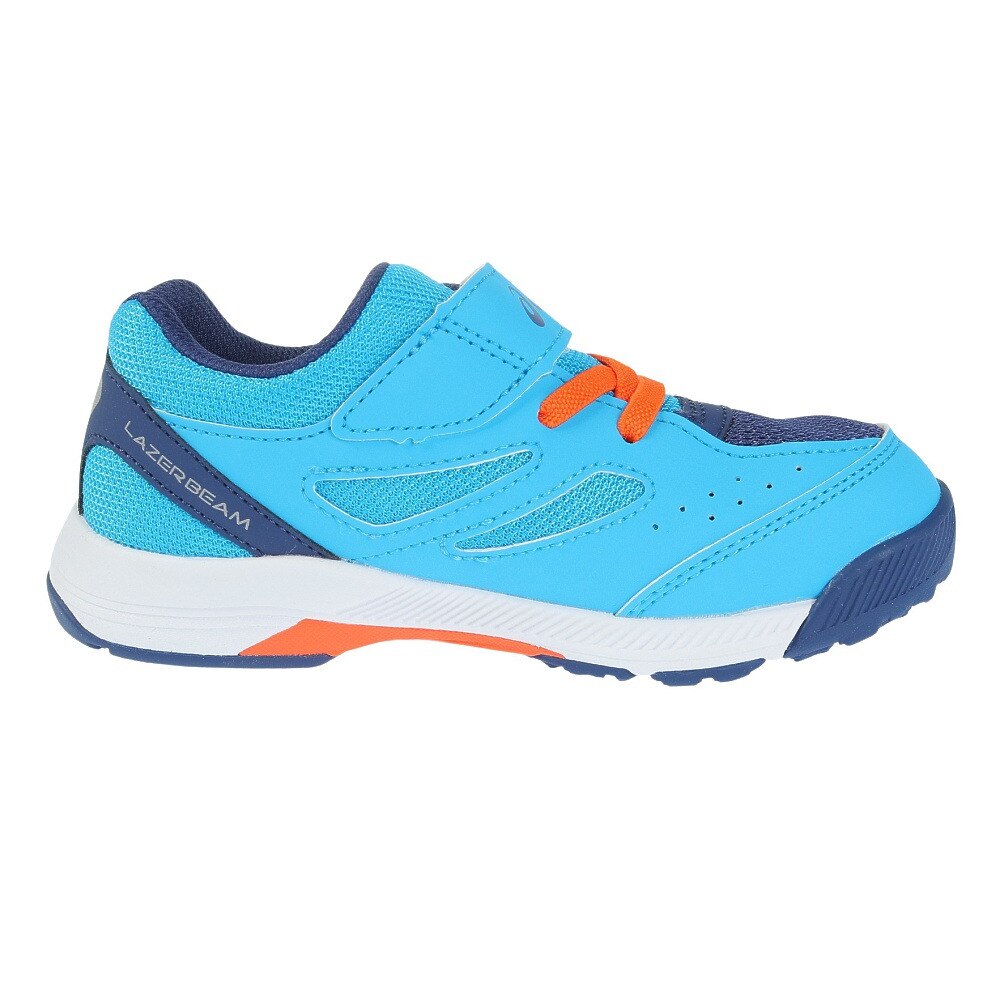 アシックス（ASICS）（キッズ）ジュニアスポーツシューズ レーザービーム KC-MG ネイビー ホワイト 1154A158.401 スニーカー ベルクロ ベルト付き 消臭