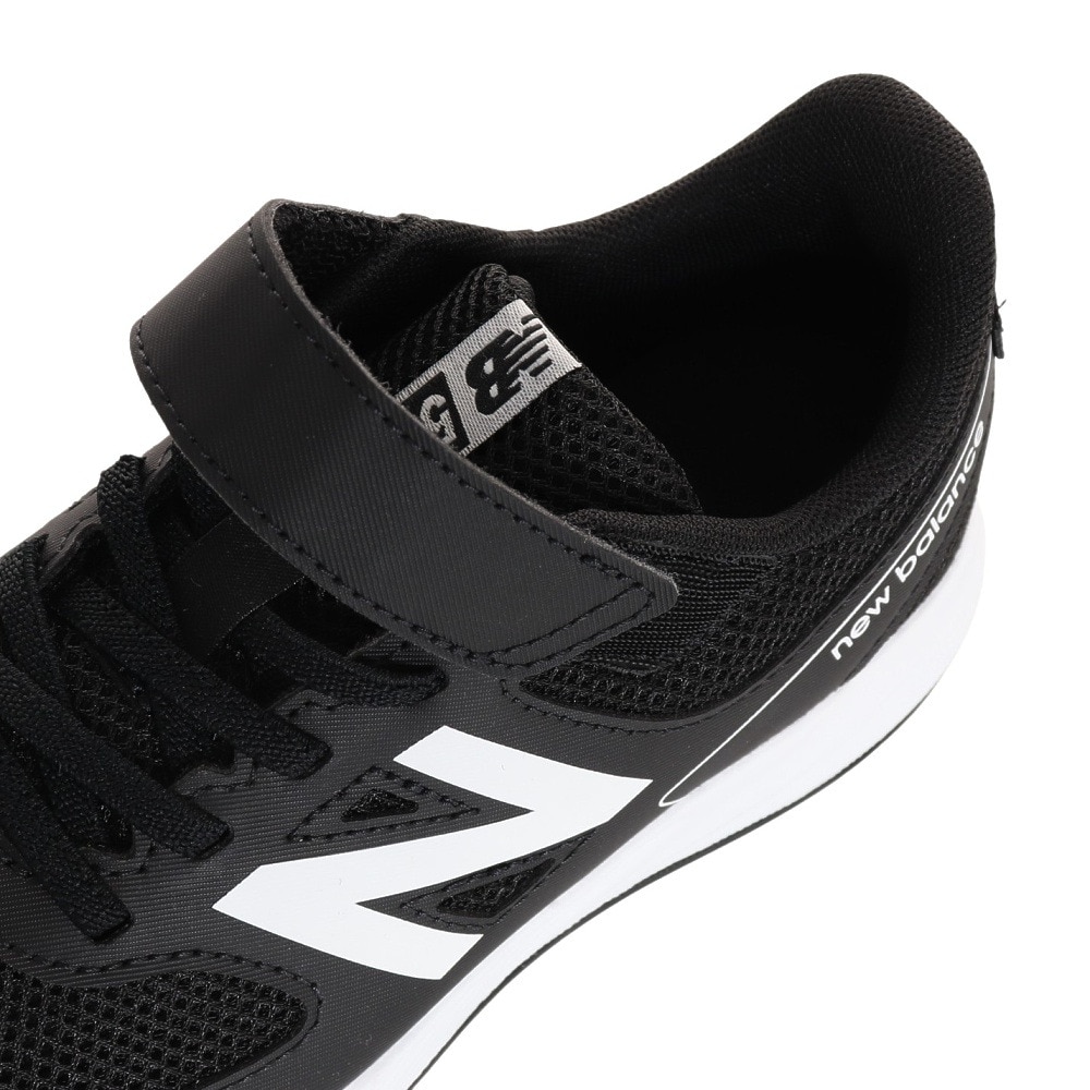 ニューバランス（new balance）（キッズ）ジュニア スポーツ シューズ YT570 ブラック YT570BW3W スニーカー 面ファスナー 軽量 安定性 運動 通学 日常履き