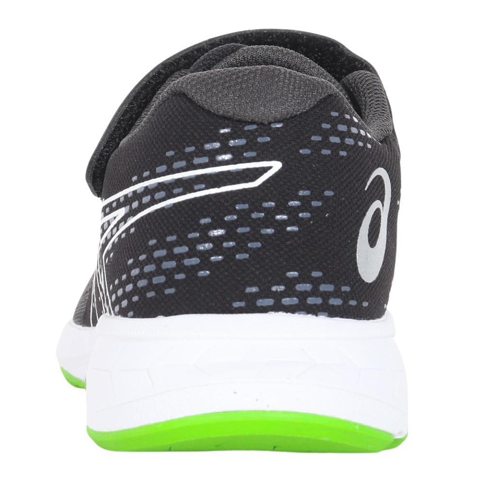 アシックス（ASICS）（キッズ）ジュニアスポーツシューズ レーザービーム RI-MG ブラック 1154A169.001 ベルクロ ベルト付き スニーカー 通学 学校 運動靴 