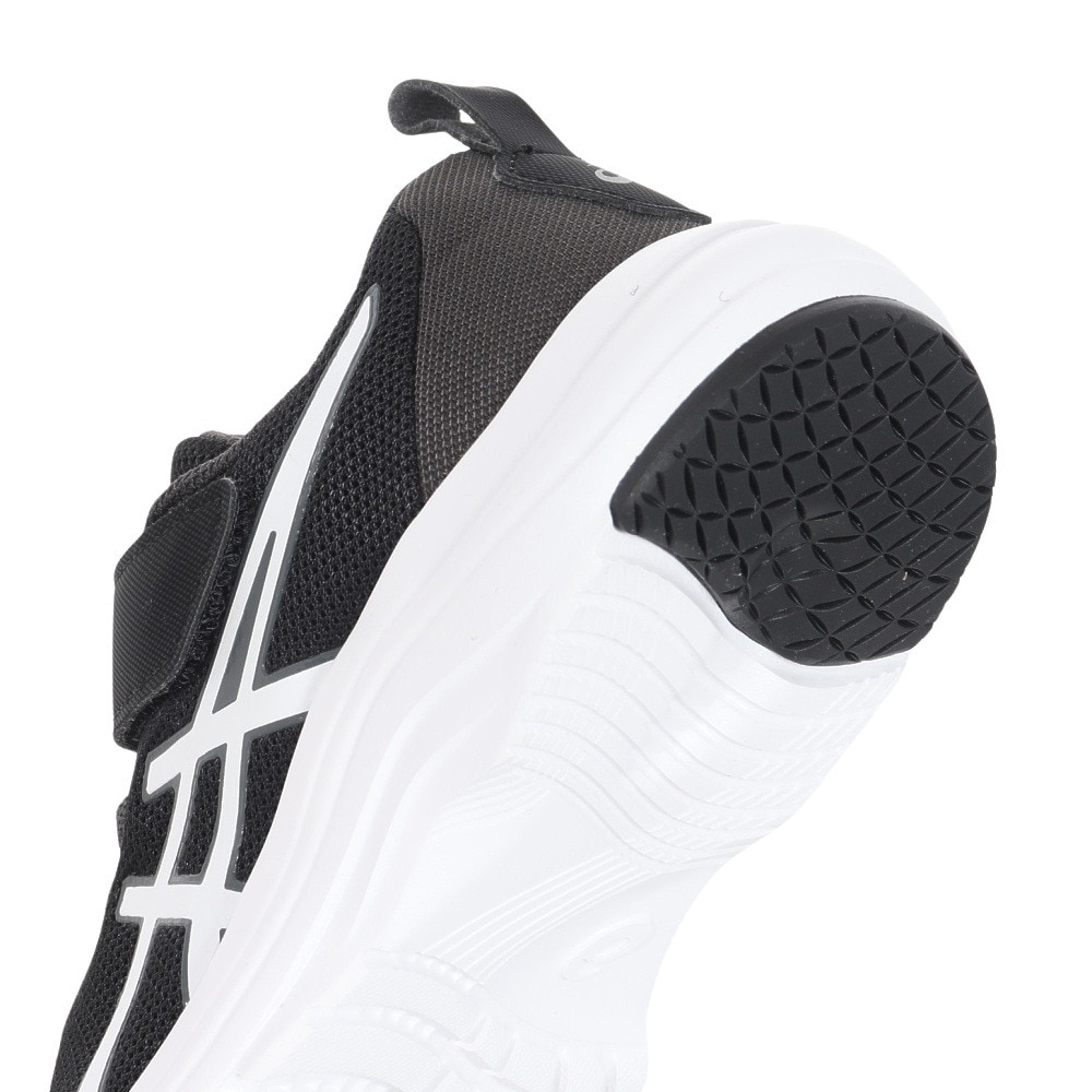 アシックス（ASICS）（キッズ）ジュニアスポーツシューズ レーザービーム ML-MG ブラック 1154A170.001 ベルクロ ベルト付き スニーカー 通学 学校 運動靴 