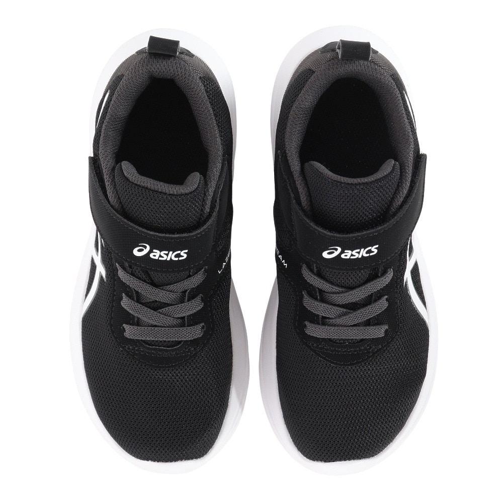 アシックス（ASICS）（キッズ）ジュニアスポーツシューズ レーザービーム ML-MG ブラック 1154A170.001 ベルクロ ベルト付き スニーカー 通学 学校 運動靴 