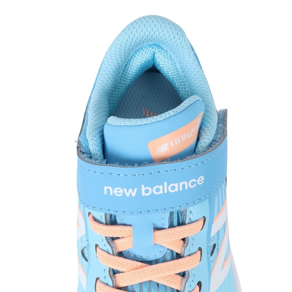 ニューバランス（new balance）（キッズ）ジュニアスポーツシューズ ハンゾーV v3 レッド PXHANVC3M スニーカー ベルクロ ベルト付き 軽量 耐久性 屈曲性