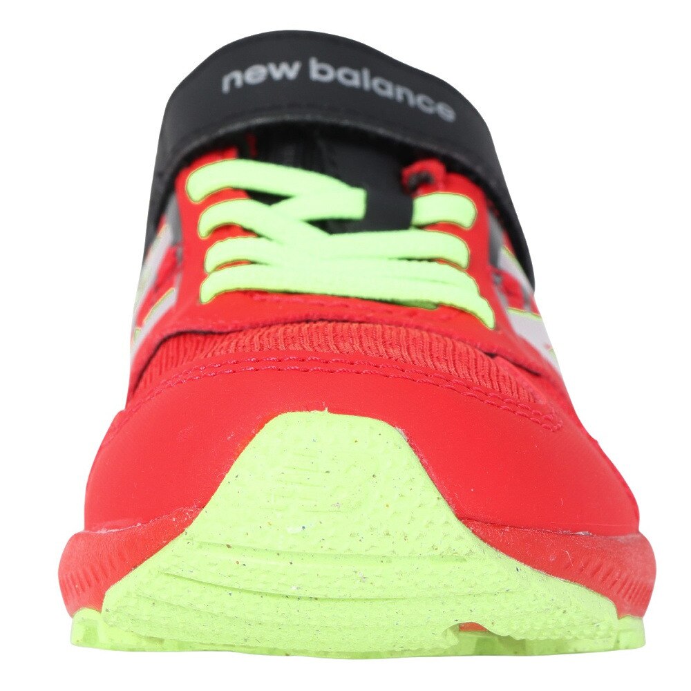 ニューバランス（new balance）（キッズ）ジュニアスポーツシューズ ハンゾーV v3 レッド PXHANVR3M スニーカー ベルクロ ベルト付き 軽量 耐久性 屈曲性